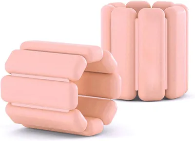 Immagine prodotto di Pesi da polso e caviglia, 2 pezzi, da 0,9 kg a 1,8 kg, per l'allenamento fitness