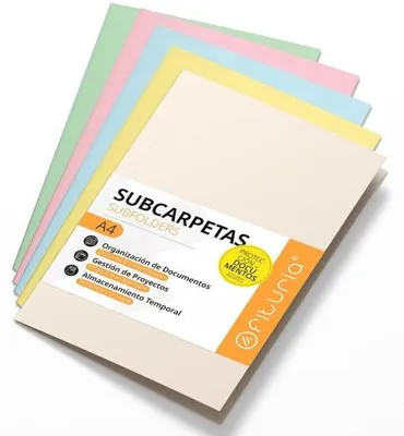 Immagine prodotto di Cartelle in cartoncino A4, 180 g, vari colori, set da 15 pezzi, mix delicato