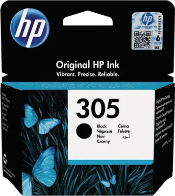 Produktbild von HP 3YM61AE Tintenpatrone schwarz No. 305