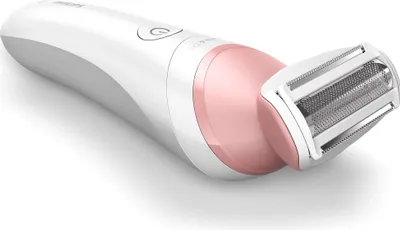 Produktbild von Philips 6000 series Lady Shaver Series 6000 BRL146/00 Kabellos für die Nass- und Trockenrasur, Folienschaber, 1 Kopf/Köpfe, Grau, Pink, Weiß, Ergonomisch, Akku, Integrierte Batterie
