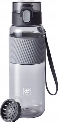 Zdjęcie produktu dla ZWILLING 1024177, Codzienne użytkowanie, 680 ml, Pokrywka z klapką, Tritan, Szary, Mężczyzna/Kobieta