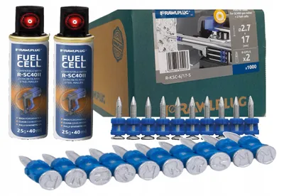 Obrázok produktu pre Rawlplug Klince do ocele 17mm 1000ks pre klincovačku