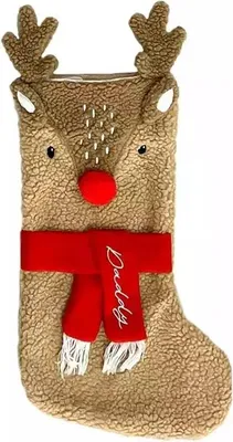 Produktbild von Red Nose Rentier Kaminstrumpf, Stiefel 53 cm