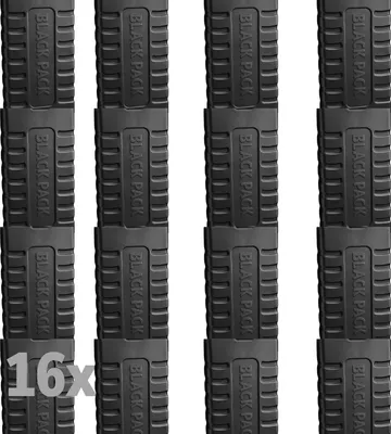 Produktbild von ToCi Black Pack Kühlakkus 220ml - Kühlakku Set mit 16 Stück - Schwarz
