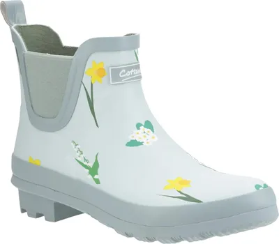 Image de Cotswold - Bottes en caoutchouc Wildblumen pour femmes FS11926 (38 EU) (Vert menthe)