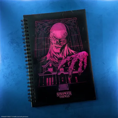 Zdjęcie produktu dla Stranger Things Notizbuch Lenticular Vecna