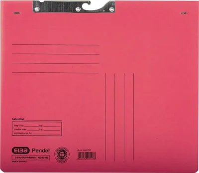 Produktbild von ELBA Pendelhefter 100420898 A4 kfm./Amtsheft. Kartion 320g rt