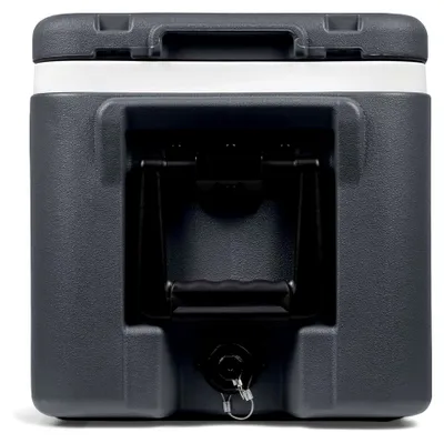 Produktbild von Robuste Kühlbox 50 Liter Grau, 6 Tage Eishaltbarkeit, integrierter Flaschenöffner