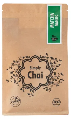 Produktbild von Simply Chai Bio & Vegan Matcha Magic 250g Beutel