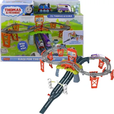 Produktbild von Fisher-Price Thomas & seine Freunde HFW03, Rennauto- & Schienen-Set, 3 Jahr(e), Kunststoff, Mehrfarbig