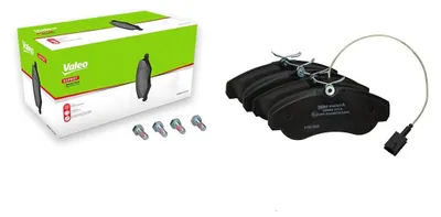 Image de Jeu de plaquettes de frein pour disques avant 19,5 mm VALEO, notamment pour FIAT DUCATO
