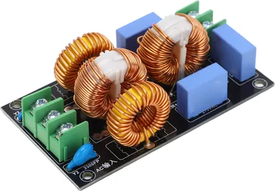 Obrázok produktu pre 4A FCC EMI napájací filtračný modul 3 stupňové vysokofrekvenčné audio zosilňovače Filter AC110V?250V