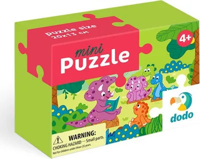 Immagine prodotto di DODO Puzzle Dino e i suoi amici 35 pezzi