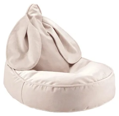 Produktbild von Wigiwama Bunny Beanbag / Sitzsack Hase, Farbe:Dusty Beige