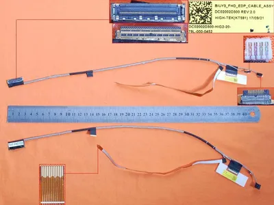Produktbild von Displaykabel Bildschirm cable version 1 kompatibel für LENOVO Yoga 710-14IKB 80V40001HH