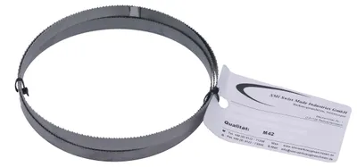 Obrázek produktu pro Bimetalová pila s ozubením M42, rozměry 1335 x 13 x 0,65 mm, 8/12 zubů na palec