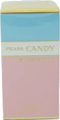 A product box for Prada Candy Sugar Pop Eau de Parfum.