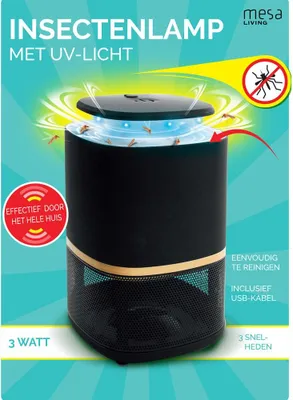 Image de Lampe anti-insectes Lumière UV Multicolore pour intérieur et extérieur USB