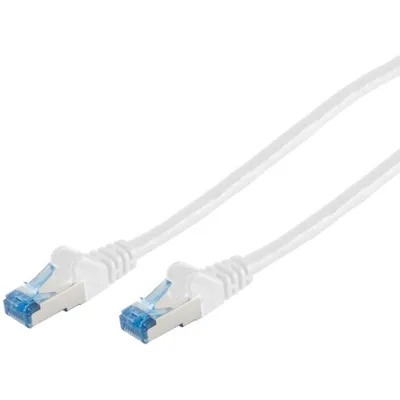 Immagine prodotto di Cavo patch cat6A S/FTP PIMF bianco 1m
