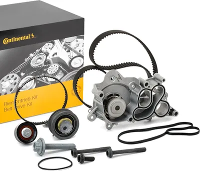 Produktbild von Continental ContiTech CT1167WP3PRO Zahnriemensatz + Wasserpumpe für VW Golf VII Schrägheck (5G1, BQ1, BE1, BE2) Polo Schrägheck (6R1, 6C1) T-Roc