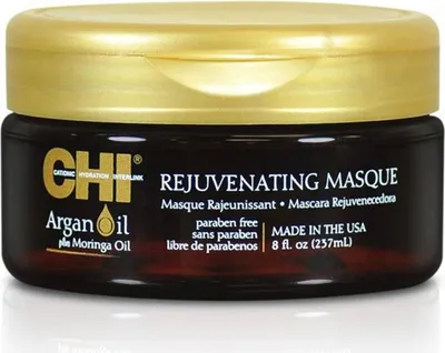 Produktbild von CHI Argan Oil Rejuvenating Masque Haarmaske zur Regeneration, Nahrung und Schutz des Haares 237 ml