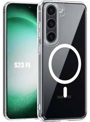 Image de Coque pour Samsung Galaxy S23 FE, Protection Anti-Rayures Antichoc avec Anneau Magnétique