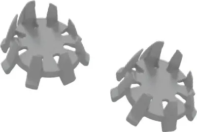 Image de Tsl Outdoor Crossover Pad Kit Toe Pointe de bâton de randonnée Argent Argent One Size