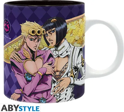 Produktbild von Jojo'S Bizarre Adventure Mug 320 ml "Giorno & Bruno"- Subli