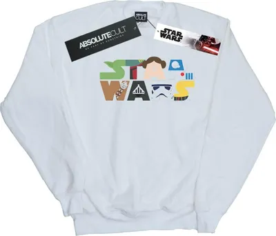 Produktbild von Star Wars - Sweatshirt für Damen BI37831 (M) (Weiß)