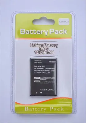 Produktbild von Akku für Nintendo New 3DS 1500mAh 3.7V Batterie Ersatzakku