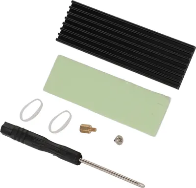 Zdjęcie produktu dla Aluminiowy radiator wydajnego chłodzenia dysku twardego SSD dla dysku półprzewodnikowego M.2 2280 do laptopa PC