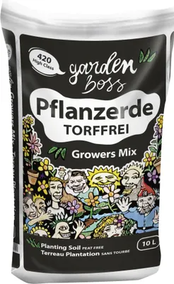 Produktbild von Gardenboss Pflanzerde Growers Mix torffrei 10 L