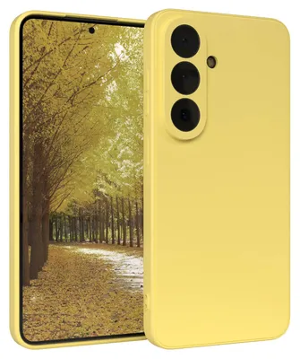 Produktbild von EAZY CASE - TPU Hülle für Samsung Galaxy S26, TPU Case stoßfeste Handyhülle, weiches Cover mit Kameraschutz, Silikonhülle in Gelb