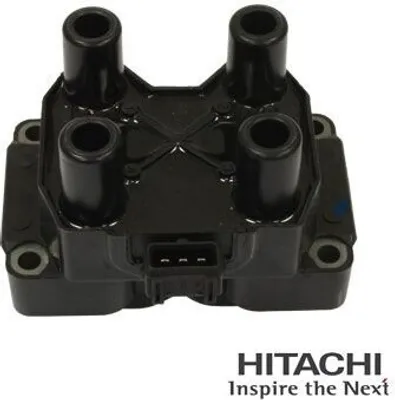 Produktbild von HITACHI 2508790 Zündspule für OPEL Astra F CC (T92) Omega B Limousine (V94) VECTRA B (36) Calibra A (C89) Omega B Caravan (V94)