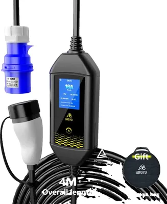 Image de Chargeur EV, type 2, longueur de câble 4 m, 7 kW 4 m M62