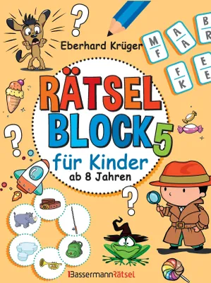 Produktbild von Rätselblock 5 für Kinder ab 8 Jahren
