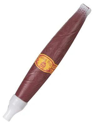 Produktbild von Karneval Zigarre braun 22cm - Einheitsgröße