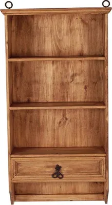 Produktbild von MiaMöbel Gewürzregal Mexico Möbel 45x107x22 cm Landhausstil Massivholz Pinie Honig