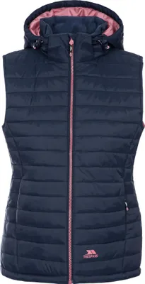 Produktbild von Trespass Damen Steppweste Aretha TP4390 (2XL) (Marineblau/Altrosa)