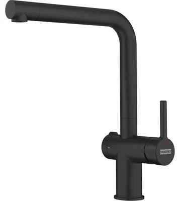 Immagine prodotto di FRANKE ACTIVE L TWIST rubinetto in NERO-MATT con bocca fissa / Rubinetto da cucina / Miscelatore monocomando