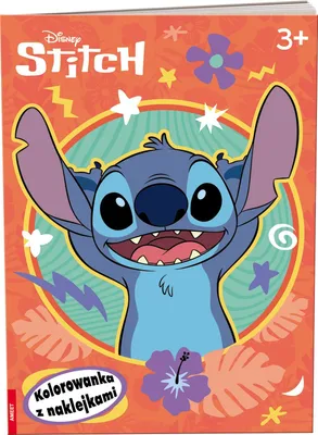 Produktbild von Disney Stitch Kolorowanka z naklejkami