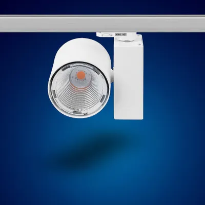 Produktbild von LED 3 Phasen Strahler 30W K20W Warmweiss für Schienensystem