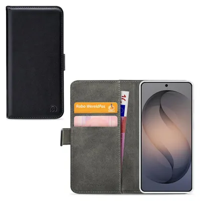 Produktbild von Mobilize Classic Gelly Wallet Handyhülle für Samsung Galaxy S26 Plus Hülle Klapphülle Geldbörse - Schwarz