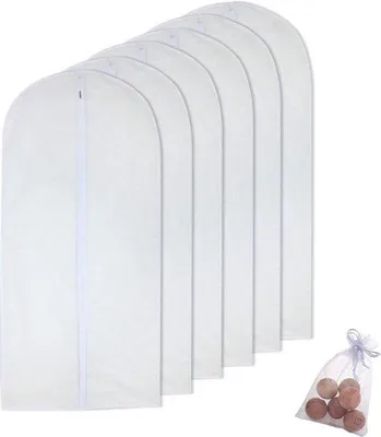 Produktbild von Famanu Kleidersäcke mit Staubschutz - Transparent
