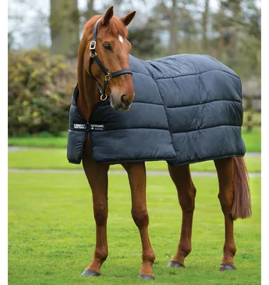 Produktbild von Horseware Ireland Unterdecke 200g Rambo Optimo Liner Black/Black 145 (6'6)