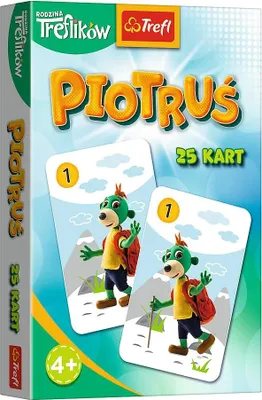 Image de CUBES Cards PIOTRUŚ Treflik Family 08507 - Jeu de cartes pour enfants