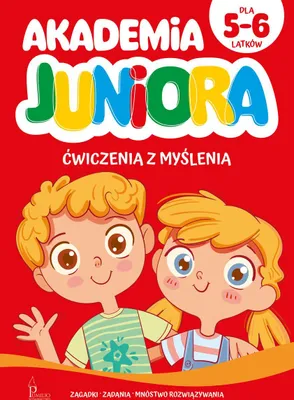 Zdjęcie produktu dla Akademia Juniora - Ćwiczenia z myślenia dla dzieci w wieku 5-6 lat