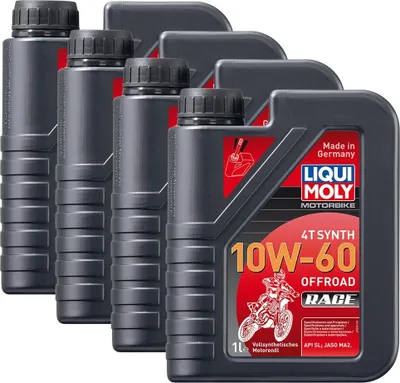 Immagine prodotto di Olio motore Liqui Moly 3053, 10W-60, 4 litri, compatibile con veicoli a motore