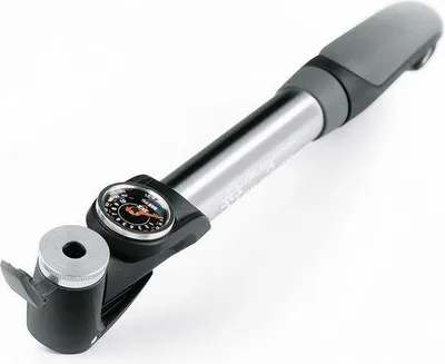 Produktbild von Famanu Mini-Fahrradpumpe Ergonomischer T-Griff - Schwarz