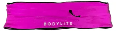 Produktbild von Bodylite Gear Sportgürtel Taillengürtel neon pink large - Laufen Fitness